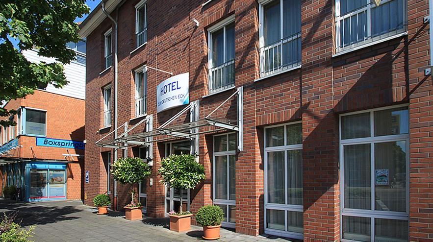 Hotel Zum Deutschen Eck Мербуш Экстерьер фото