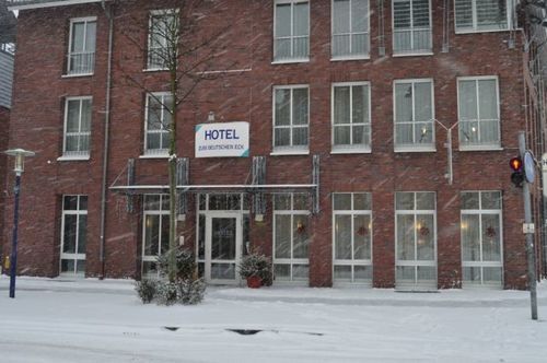 Hotel Zum Deutschen Eck Мербуш Экстерьер фото